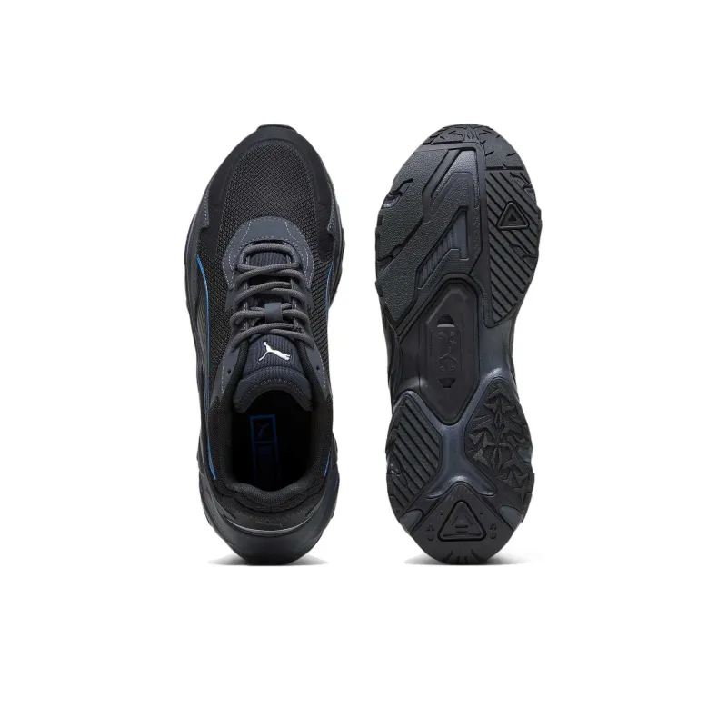 PUMA Injector Anti Slip Wear Resistant Low Top Casual Shoes Unisex Black Blue-3