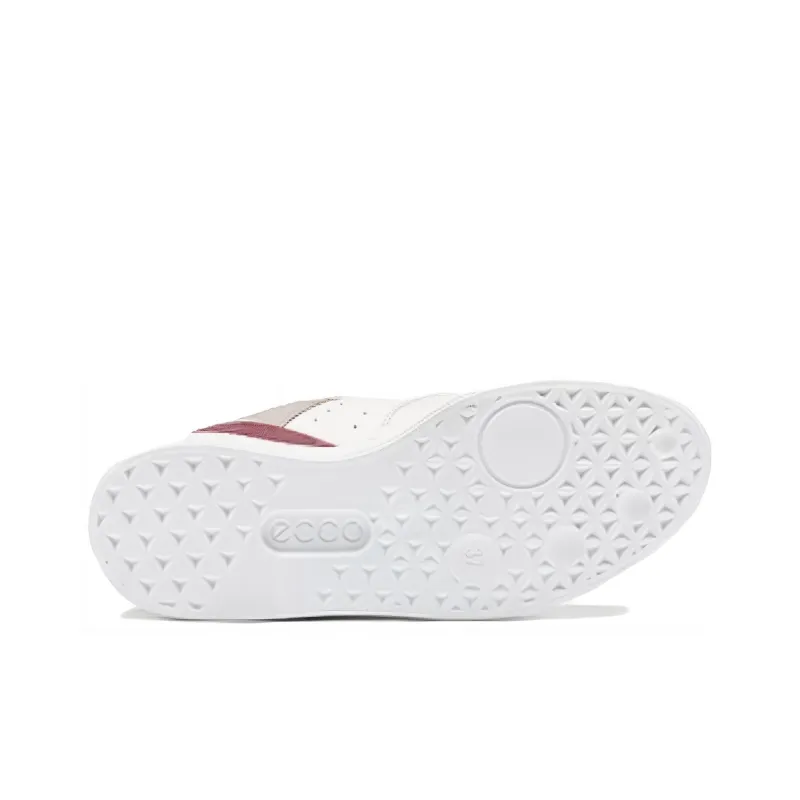 Ecco Low Top Skateboard Shoes Women's Lime Gray-4