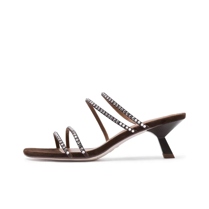 Staccato Star Dance Fairy Shoes Roman Sandals 5.5cm Women's-4