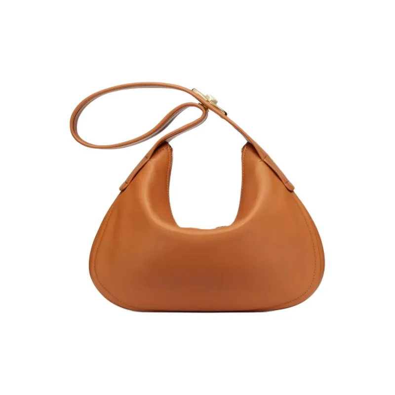 Valentino GARAVANI Nappa Leather GO HOBO Bag, Handbag, Shoulder Bag Women's Almond-3