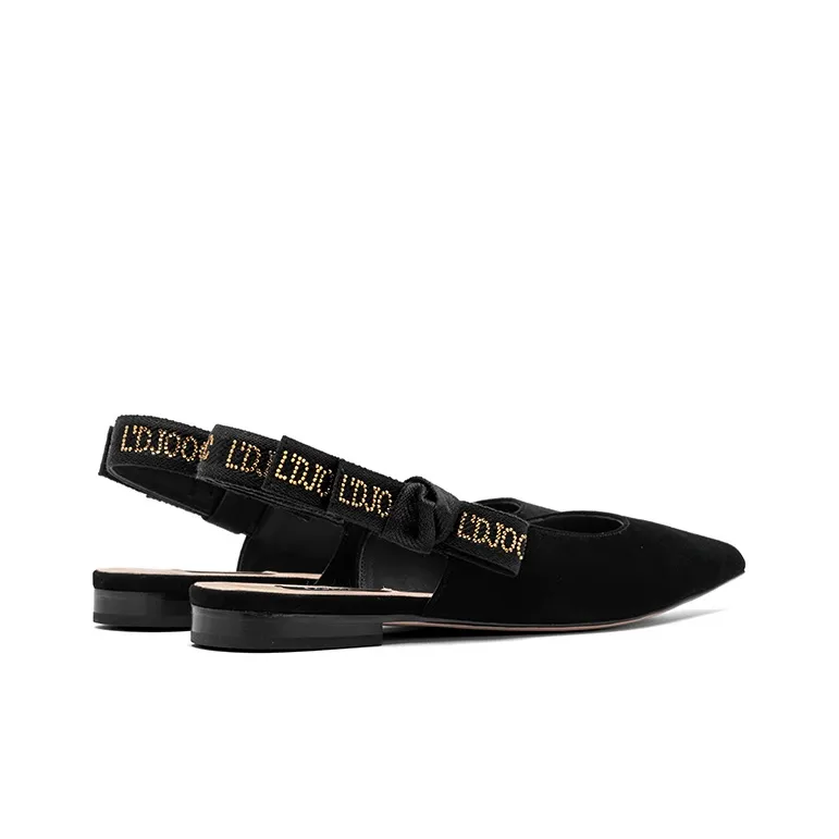 JOOC Casual Single Shoes 1.5CM Women's Black-3