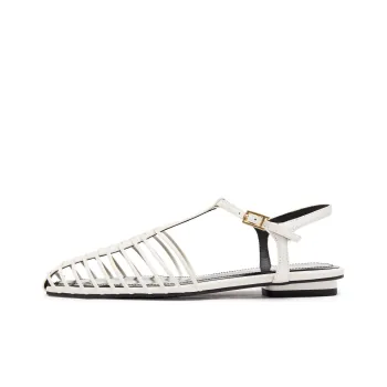 Staccato Fishbone Flat Shoes Roman Sandals Women's