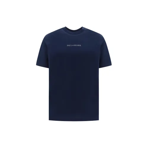 Paul & Shark T-Shirts Men Marine Blue