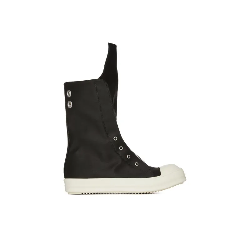 Rick Owens DRKSHDW Distressed Sneaker Boots-1