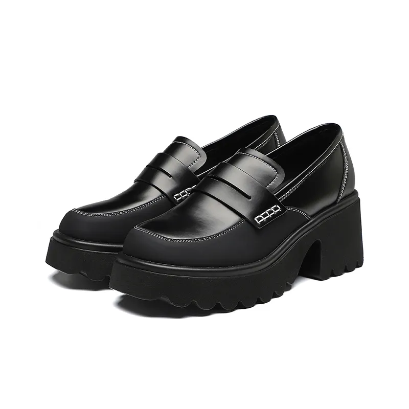 ACESC Loafers Women's Black, Beige-2