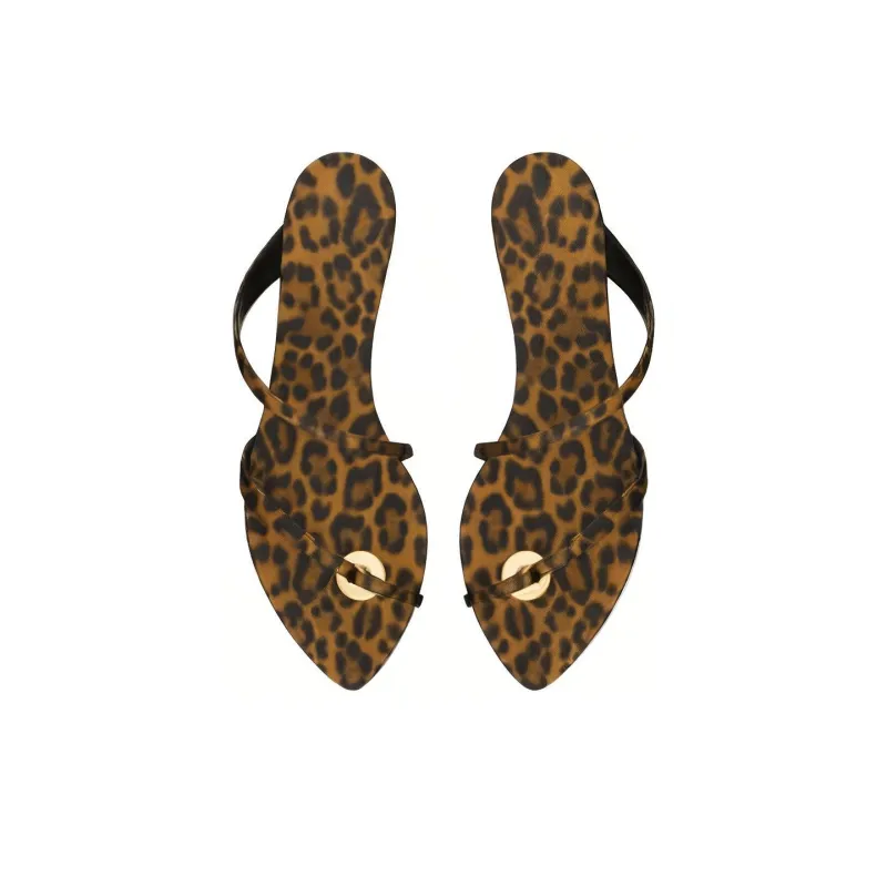 SAINT LAURENT Tanger Open Toe Slides Women's-3