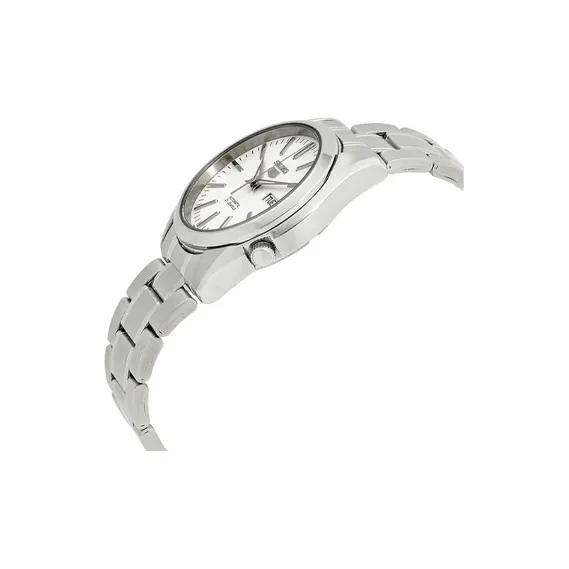 SEIKO Automatic Mechanical Movement Stainless Steel Strap Watch 37mm Men's Watches White Dial SNKL41K1-1