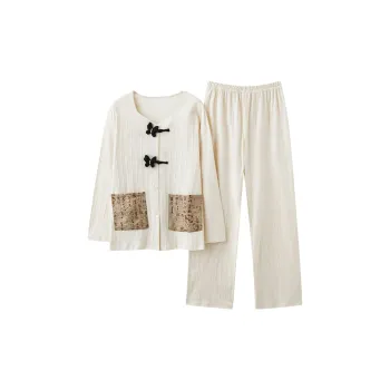 William Pajama Set Women's White