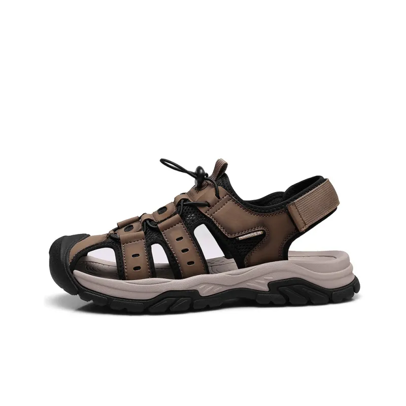 Strongman Men's Sandal Summer Breathable Beach Shoes Men's Athletic Shoes Slip-Resistant-5