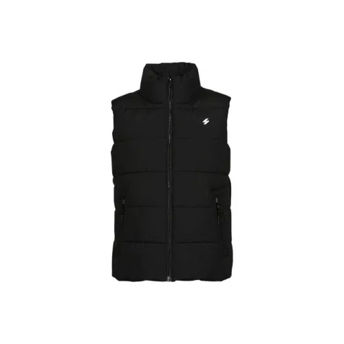 SUPERDRY Vests Men Black