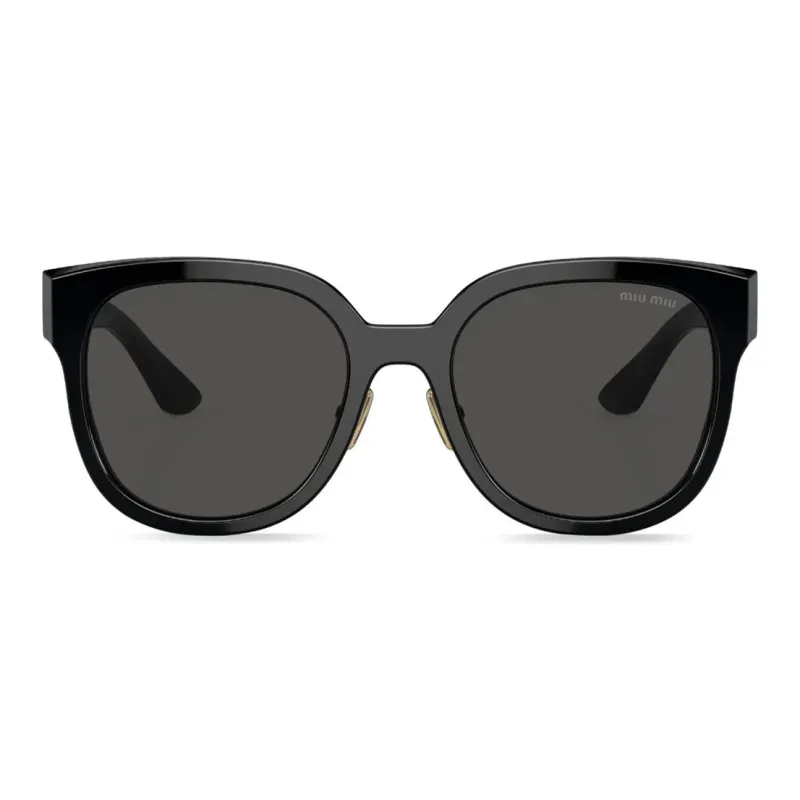 MIU MIU Eyewear Logo lettering D frame Sunglasses-2