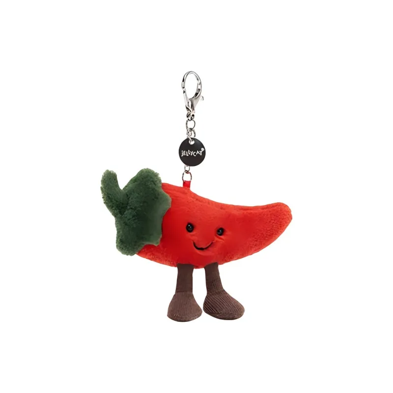 JELLYCAT Plant Series Fun Chili Dolls Plush Doll 8cm High-1