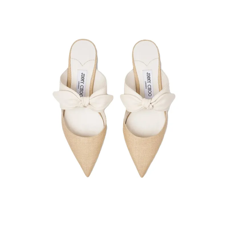 Jimmy Choo Rali Bow-embellished Mules-3