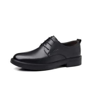 Romon Dress Shoes Men Low-Top Black