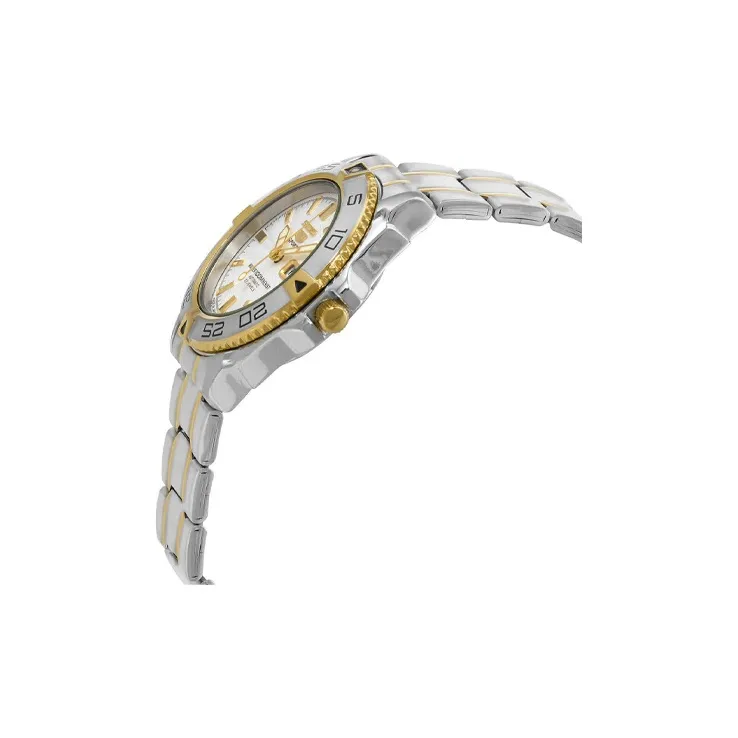 SEIKO Automatic Mechanical Movement Stainless Steel Strap Watch Men's Watches White Dial SNZB24J1-1