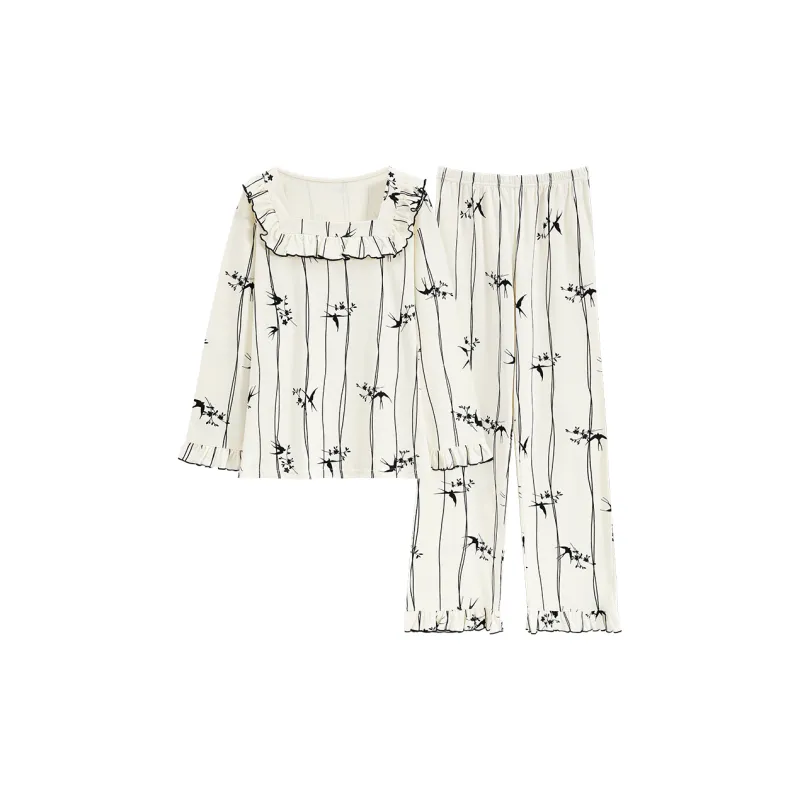 Pretty lady Women's Pajama Sets-5