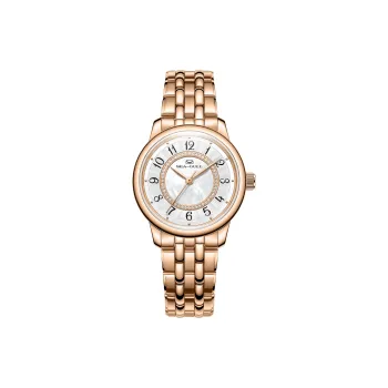 Sea Gull Automatic Mechanical Movement Steel Strap Watch Women's Watch Mother of Pearl Color Watch Dial 510.13.1065L
