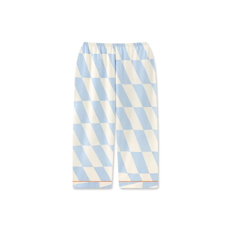Beast's Secret Pajama Set Women's Light Blue-3