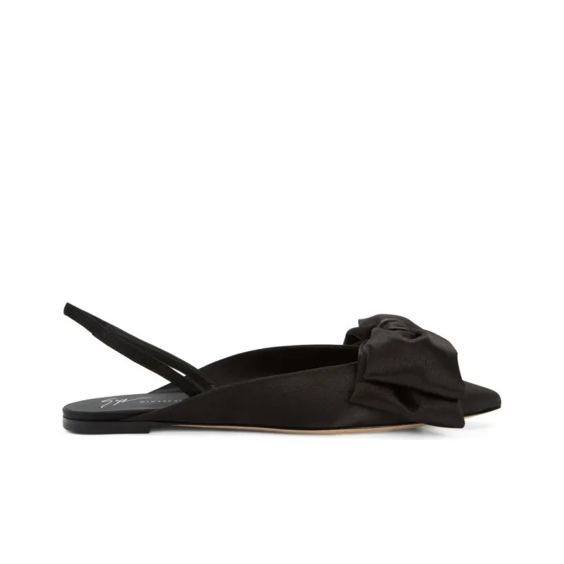 Giuseppe Zanotti Johanna Bow detail Ballerina Shoes Women's-1