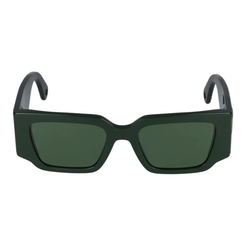 Lanvin Rectangular Sunglasses Women's Green-1