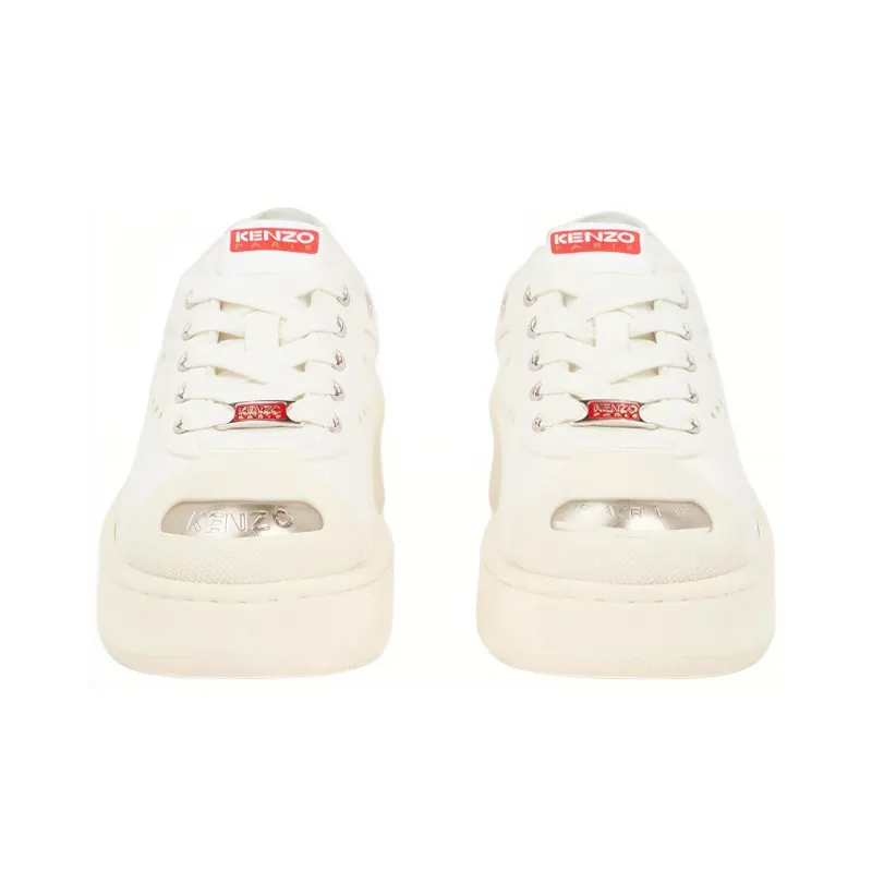 KENZO Contrasting-toecap Low-top Sneakers-2