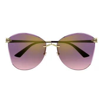 Cartier Butterfly Frameless Sunglasses