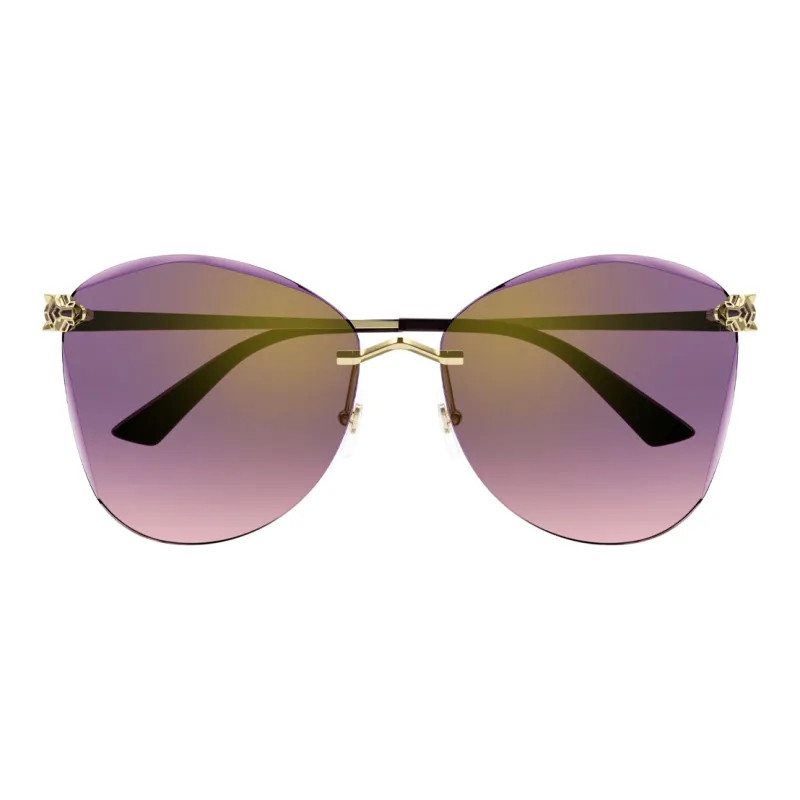 Cartier Butterfly Frameless Sunglasses-0