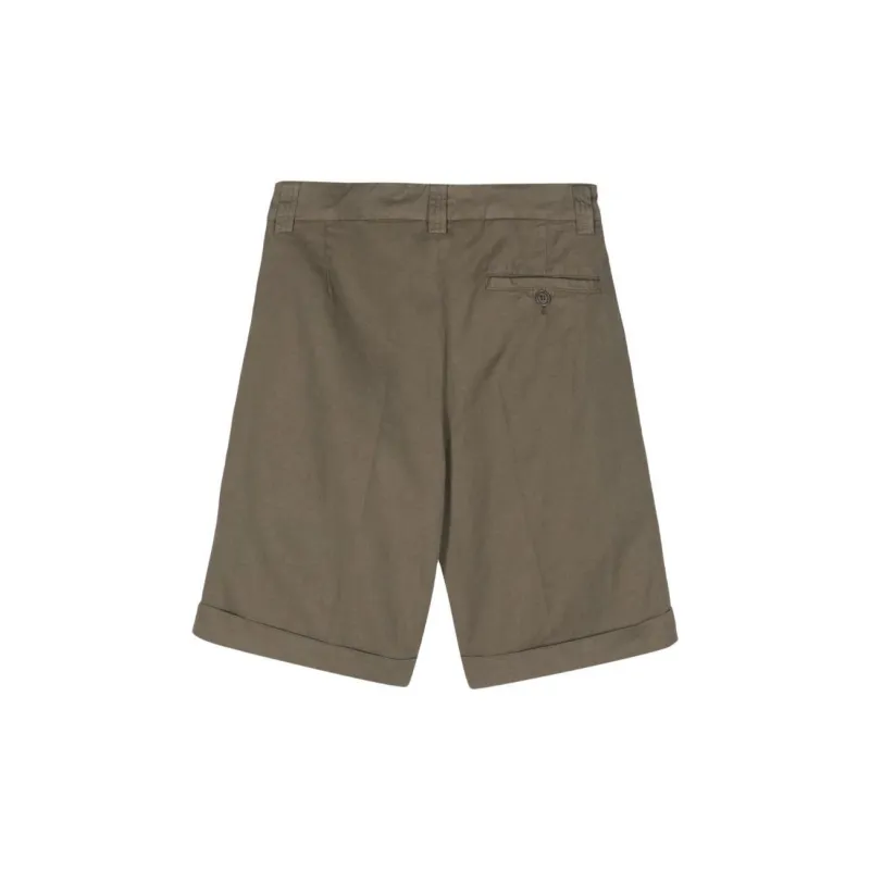 ASPESI Pleated Chino Shorts-1