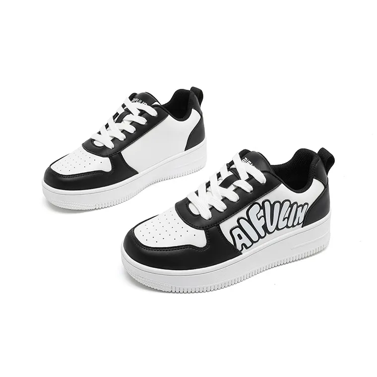 AIFUlIn Evelyn Abrasion Resistant Slip Resistant Low Top Skateboard Shoes Women's-8