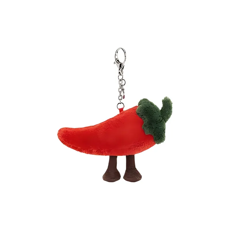 JELLYCAT Plant Series Fun Chili Dolls Plush Doll 8cm High-3