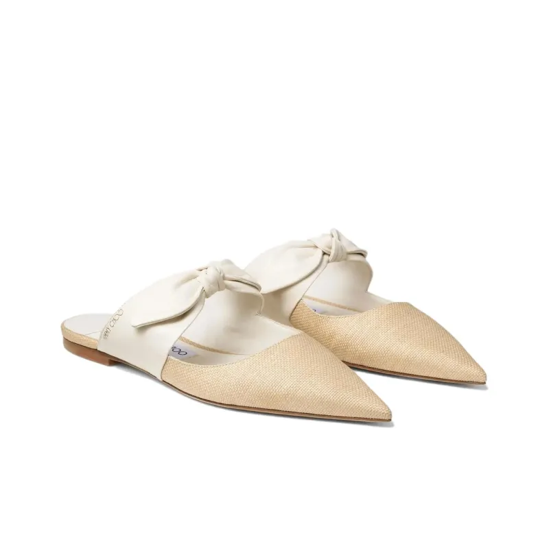 Jimmy Choo Rali Bow-embellished Mules-2