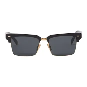 MIU MIU Square Sunglasses Unisex Black