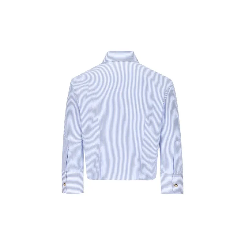 PRADA Button Up Striped Shirt-1