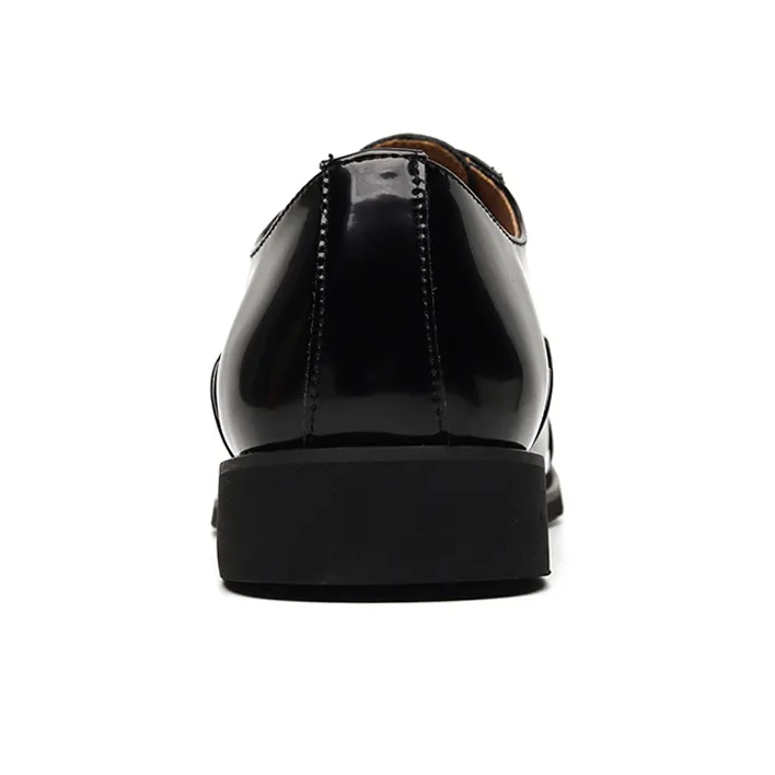 Lady's House Dress Shoes Men's Black-3
