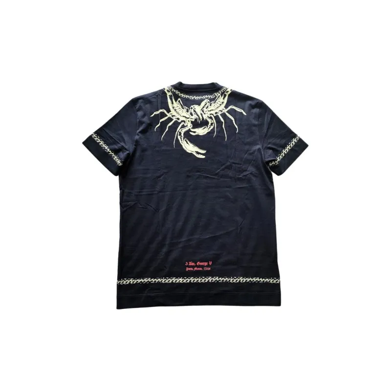 Givenchy Chain Scorpion Cotton T shirt-1