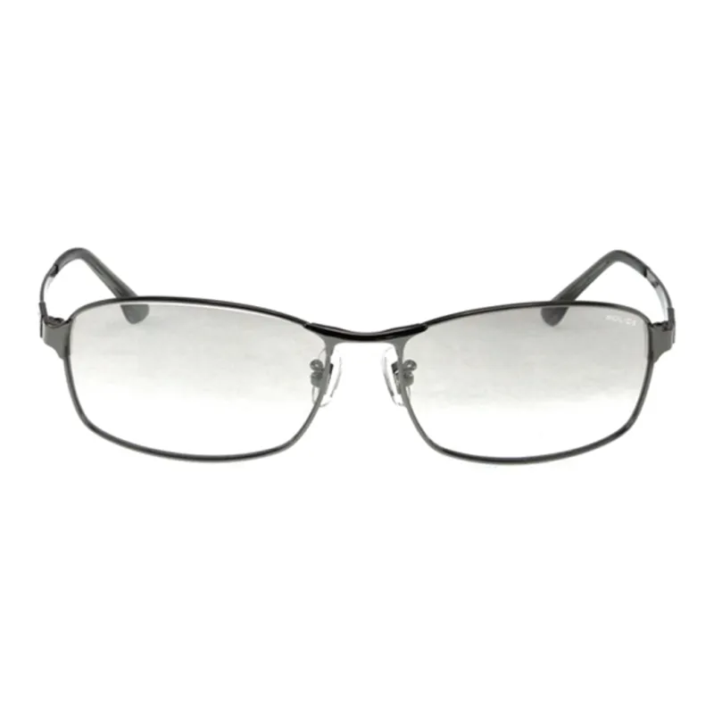 Police Irregular Shape Sunglasses Men's Black-0