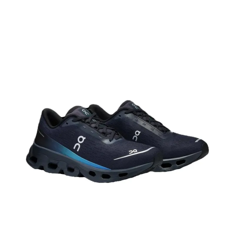 On Running Cloudspark Black Blueberry Women's-2