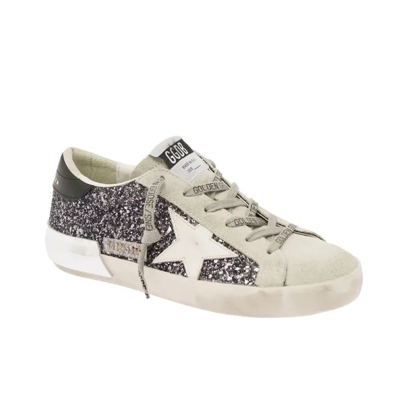 Golden Goose Baskets Superstar Glitter Sneakers-2
