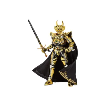 BANDAI Shf S.H. Figuarts True Sculpture OOO Garo Gold Knight Garo Akashi Rai With Cape Scale Figures 16.2cm
