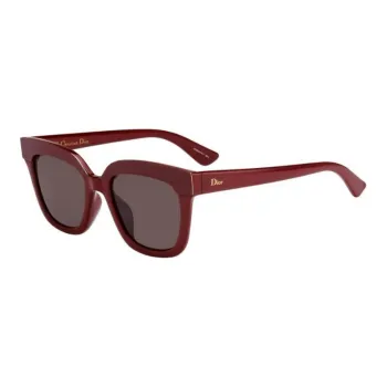 DIOR Square Sunglasses Unisex Red