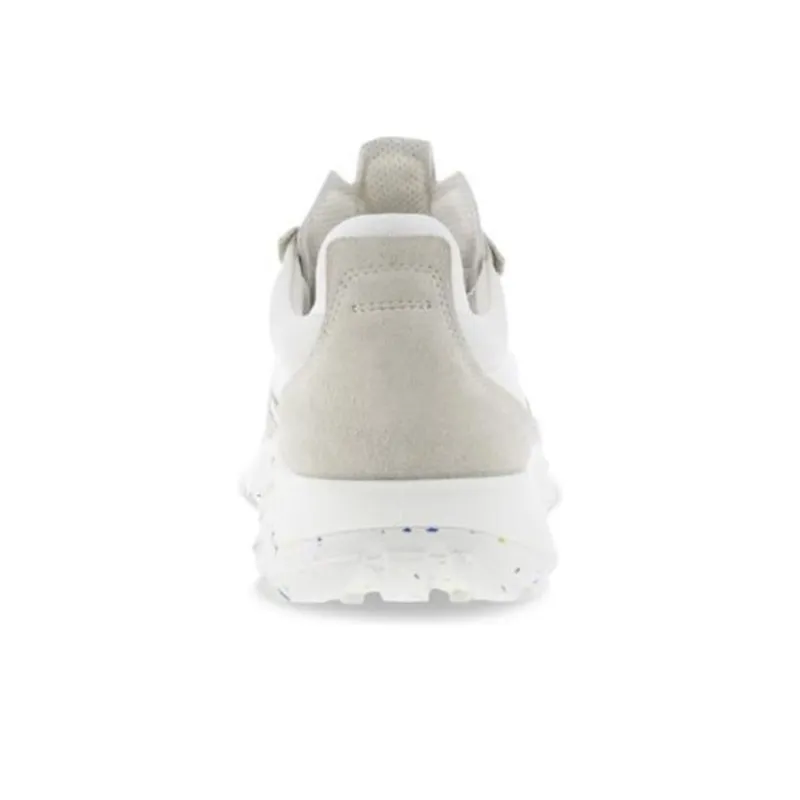 Ecco Moisture Wicking Low Top Casual Shoes Men's Gray White-4