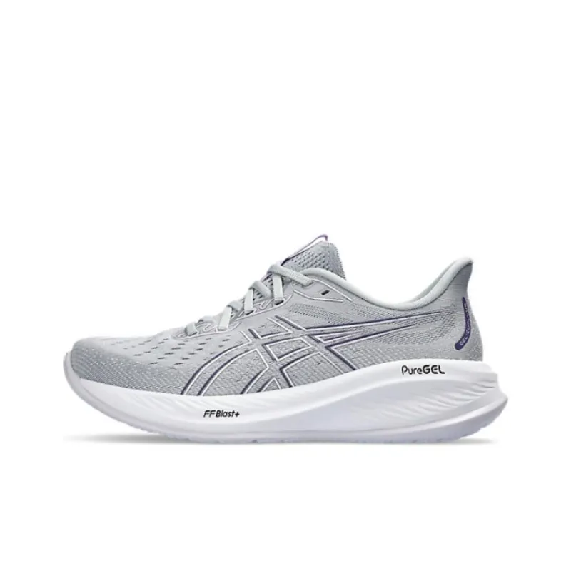 Asics Gel Cumulus 26 Piedmont Grey White Women's-0