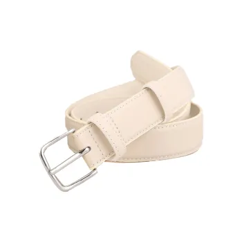 AAJF Cow Leather Leather Belts Women's Width 3.5cm