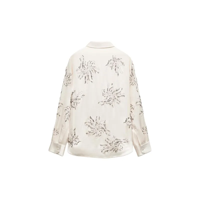 ZARA ZW Series Shirts Women's White-1