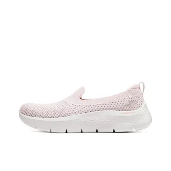 Skechers Go Walk Fle Cushioning Wear Resistant Low Top Casual Shoes Women's Pink