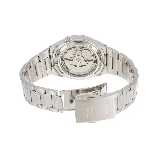 SEIKO Automatic Mechanical Movement Stainless Steel Strap Watch Men's Watches Blue Dial SNKC51J1-4