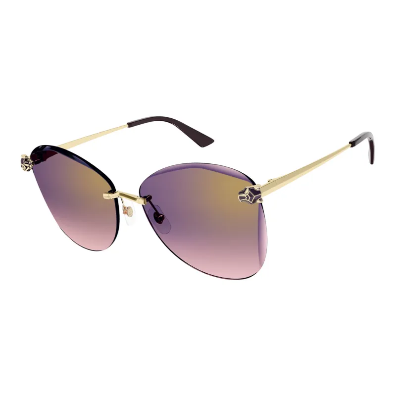 Cartier Butterfly Frameless Sunglasses-1