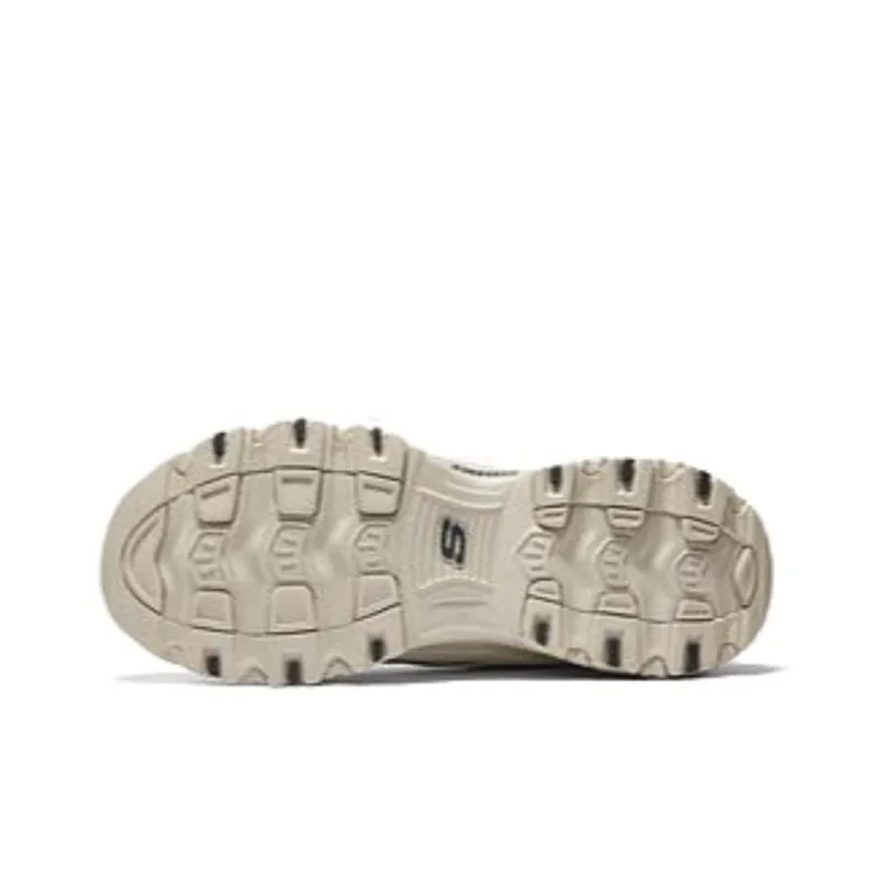 Skechers Slip Resistant Low Top Casual Shoes Women's Beige Brown-4
