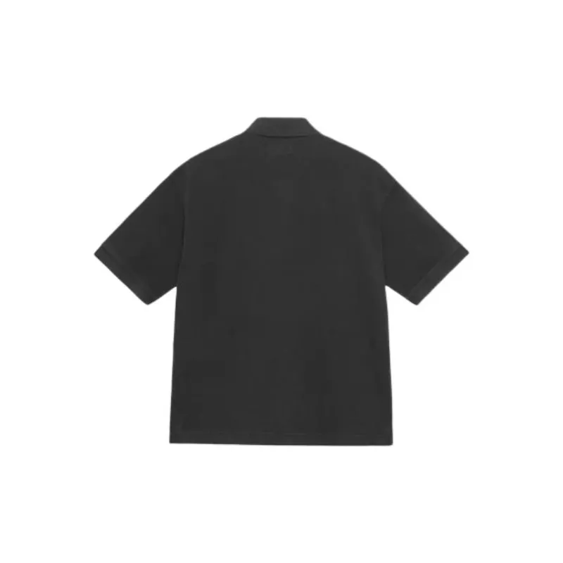 Stussy SS24 Drop2 Pigment Dyed Pique Polo Shirt-1