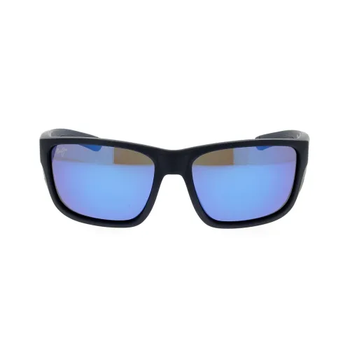 Maui Jim Acetate Square sunglasses Kreative Men's Black